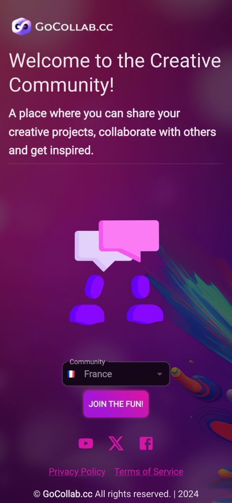 GoCollab App Screenshot 1